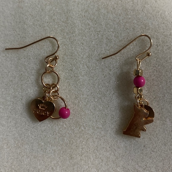 Y2K Juicy Couture Handmade Earrings from charms - Picture 1 of 1